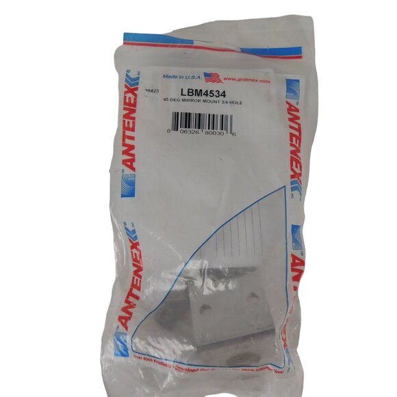 Antenex 45 Degree Mirror Mount 3/4 Hole LBM4534 - Picture 2 of 6